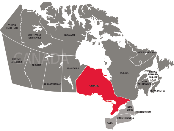 Map of Keybrand Foods Distributors